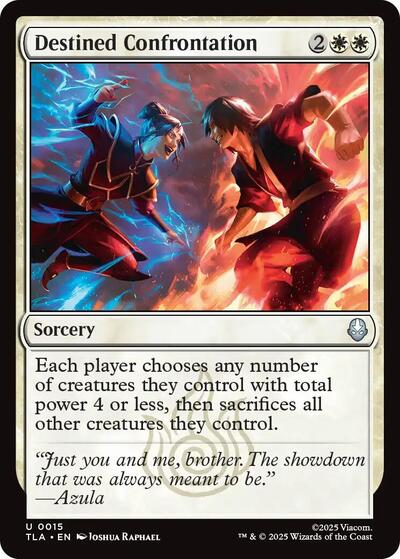 Destined Confrontation (Avatar: The Last Airbender) Near Mint - Nick Nack's Full Frontal Attack