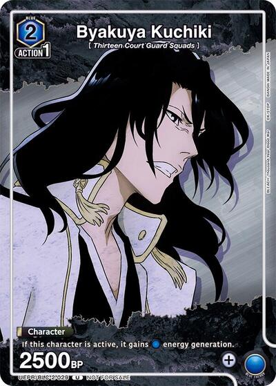 Byakuya Kuchiki (Union Arena Promotion Cards) Near Mint - Nick Nack's Full Frontal Attack