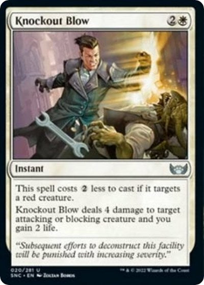 Knockout Blow (Streets of New Capenna) Near Mint