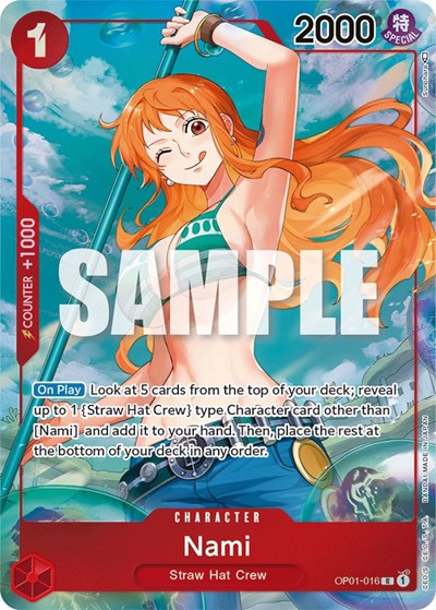 Nami (Parallel) (Romance Dawn) Near Mint Foil