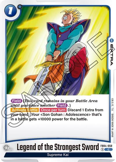 Legend of the Strongest Sword (Ultra Limit) Near Mint