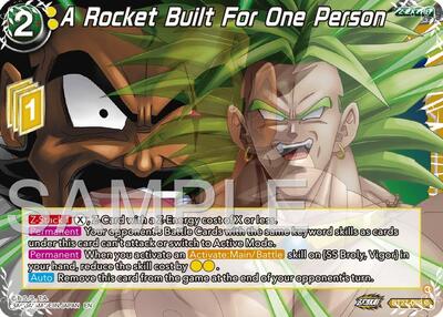 A Rocket Built For One Person (History of Z) Near Mint