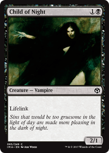 Child of Night (Iconic Masters) Near Mint - Nick Nack's Full Frontal Attack