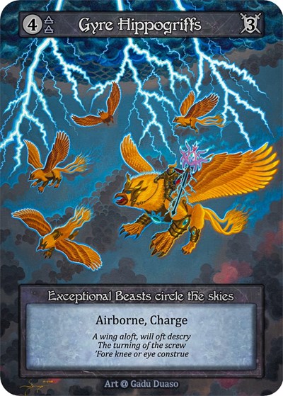 Gyre Hippogriffs (Alpha) Near Mint