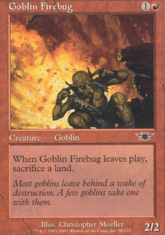 Goblin Firebug (Legions) Medium Play
