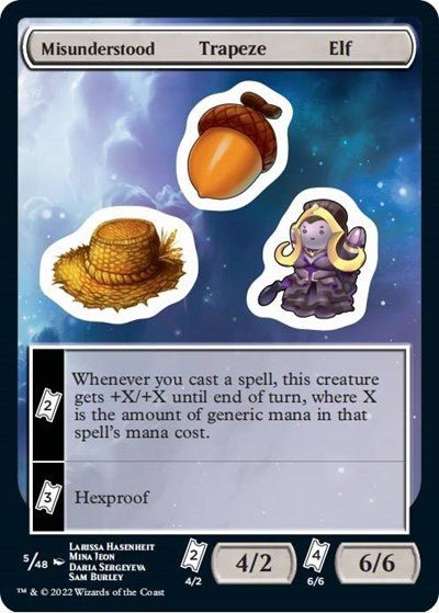 Misunderstood Trapeze Elf (Unfinity) Near Mint - Nick Nack's Full Frontal Attack