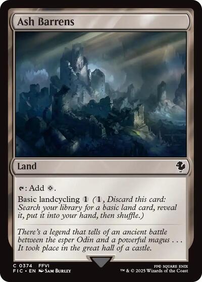 Ash Barrens (Commander: FINAL FANTASY) Near Mint - Nick Nack's Full Frontal Attack