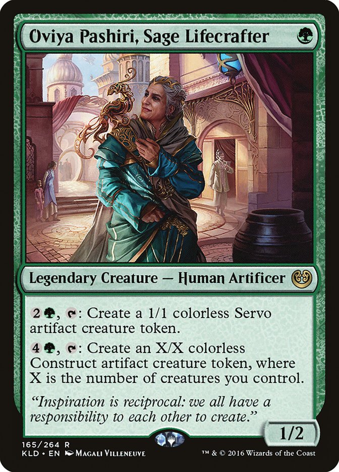 Oviya Pasiri, sage artisan de vie [Kaladesh] 