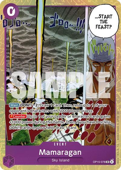 Mamaragan (Adventure on Kami's Island) Near Mint Foil - Nick Nack's Full Frontal Attack