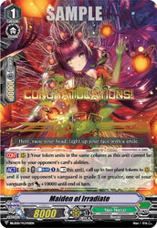 Maiden of Irradiate (Hot Stamped) (BSL2021/VGV02EN) [Bushiroad Event Cards]