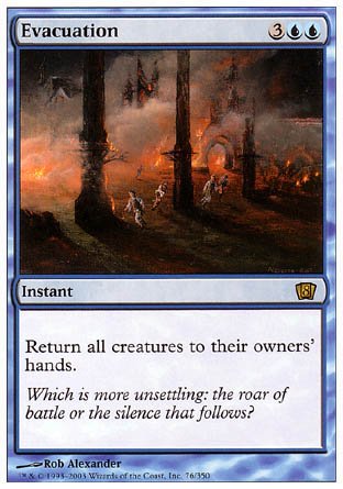 Evacuation (8th Edition) Near Mint - Nick Nack's Full Frontal Attack