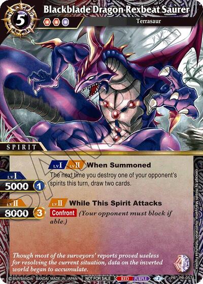 Blackblade Dragon Rexbeat Saurer (Store Tournament and Sealed Deck Pack Vol.2) (Launch & Event Promos) Near Mint - Nick Nack's Full Frontal Attack