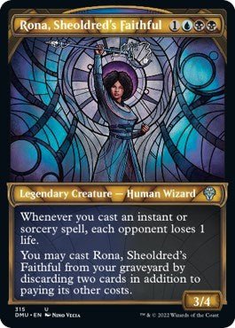 Rona, Sheoldred's Faithful (Showcase) (Dominaria United) Near Mint - Nick Nack's Full Frontal Attack
