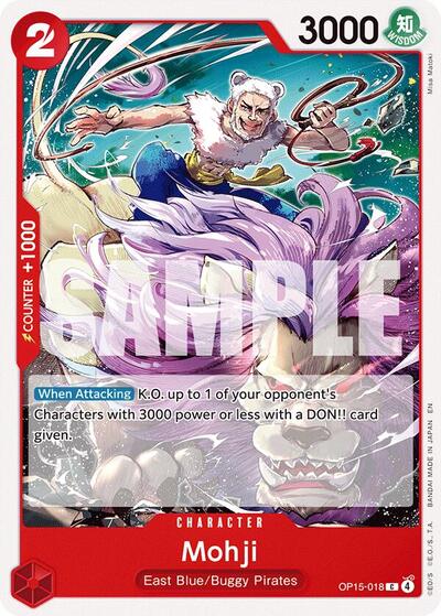 Mohji (Adventure on Kami's Island) Near Mint - Nick Nack's Full Frontal Attack