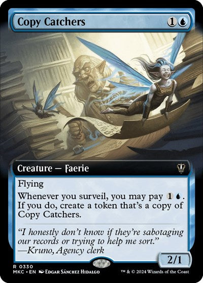 Copy Catchers (Extended Art) (Commander: Murders at Karlov Manor) Near Mint