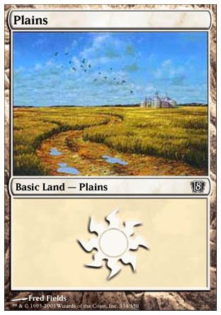 Plains (334) (8th Edition) Near Mint - Nick Nack's Full Frontal Attack