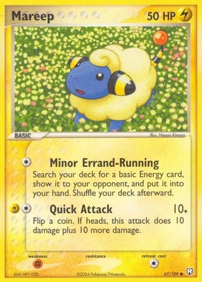 Mareep (Team Rocket Returns) Light Play - Nick Nack's Full Frontal Attack