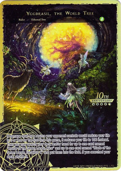 Yggdrasil, the World Tree (10th Anniversary: Ruler Collection Set) Near Mint Foil