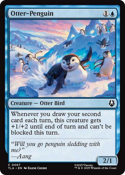 Otter - Penguin (Avatar: The Last Airbender) Near Mint Foil - Nick Nack's Full Frontal Attack