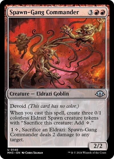 Spawn - Gang Commander (Modern Horizons 3) Near Mint - Nick Nack's Full Frontal Attack