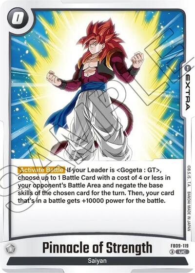 Pinnacle of Strength (Dual Evolution) Near Mint - Nick Nack's Full Frontal Attack