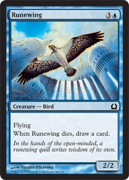 Runewing (Return to Ravnica) Near Mint - Nick Nack's Full Frontal Attack