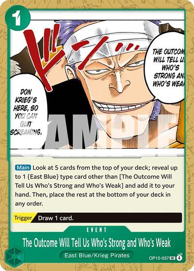 The Outcome Will Tell Us Who's Strong and Who's Weak (Adventure on Kami's Island) Near Mint - Nick Nack's Full Frontal Attack
