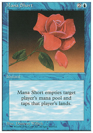 Mana Short (4th Edition) Heavy Play