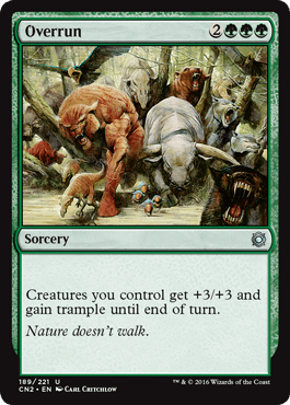Overrun (Conspiracy: Take the Crown) Near Mint - Nick Nack's Full Frontal Attack