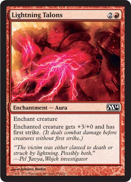 Lightning Talons (Magic 2014 Core Set) Near Mint - Nick Nack's Full Frontal Attack