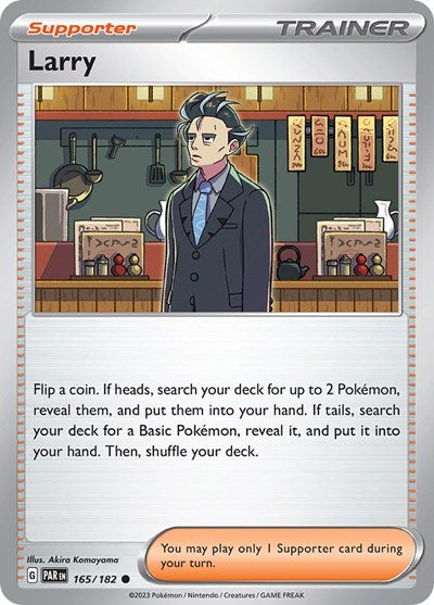 Larry (Scarlet and Violet: Paradox Rift) Near Mint