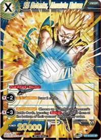 SS Gotenks, Absolute Unison (Ganador) (BT10-033) [Tarjetas de promoción del torneo] 