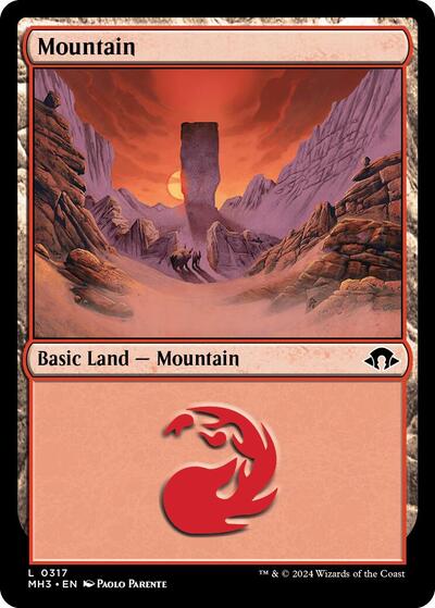 Mountain (0317) (Modern Horizons 3) Near Mint - Nick Nack's Full Frontal Attack