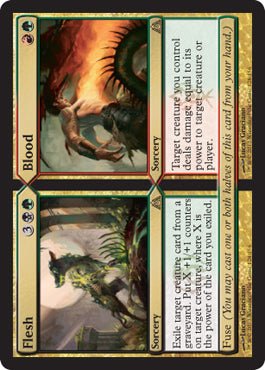 Flesh / Blood (Dragon's Maze) Near Mint - Nick Nack's Full Frontal Attack
