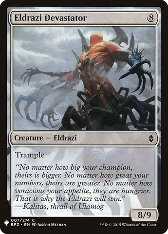 Eldrazi Devastator [Booster Mystère] 