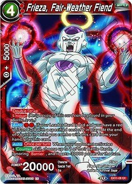 Frieza, Fair - Weather Fiend (Expansion Deck Box Set 11: Universe 7 Unison) Near Mint - Nick Nack's Full Frontal Attack