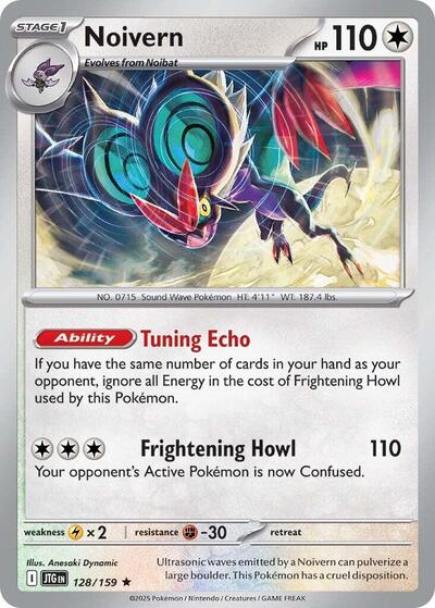 Noivern (SV09: Journey Together) Light Play Holofoil - Nick Nack's Full Frontal Attack