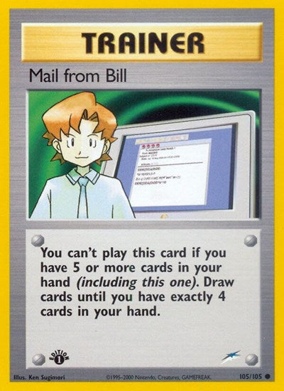 Mail from Bill (Neo Destiny) Light Play Unlimited