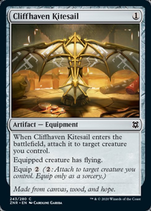 Cliffhaven Kitesail (Zendikar Rising) Near Mint - Nick Nack's Full Frontal Attack