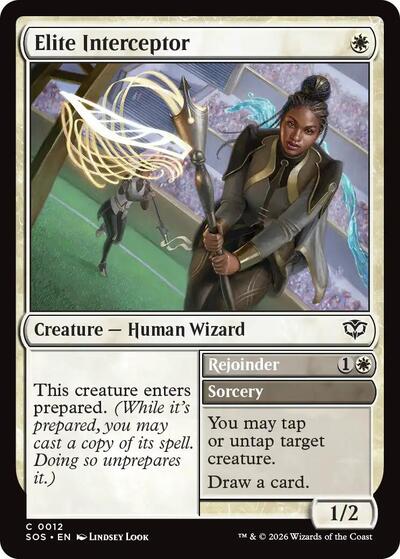 Elite Interceptor (Secrets of Strixhaven) Near Mint Foil