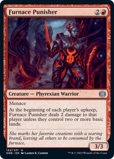 Furnace Punisher (Phyrexia: All Will Be One) Near Mint - Nick Nack's Full Frontal Attack