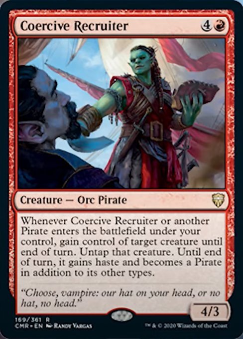 Coercive Recruiter (Commander Legends) Near Mint - Nick Nack's Full Frontal Attack