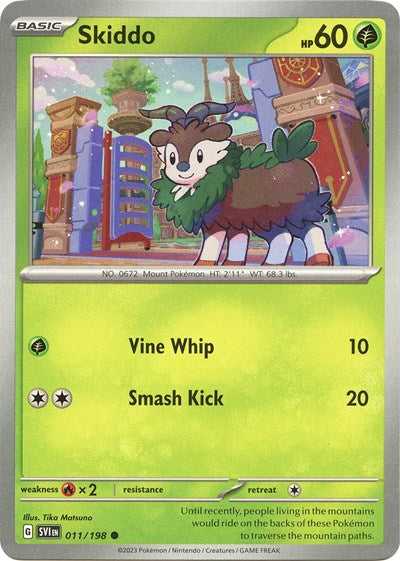 Skiddo (Scarlet and Violet: Base Set) Near Mint