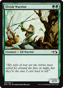 Elvish Warrior (Duel Decks Anthology: Elves vs Goblins) Near Mint