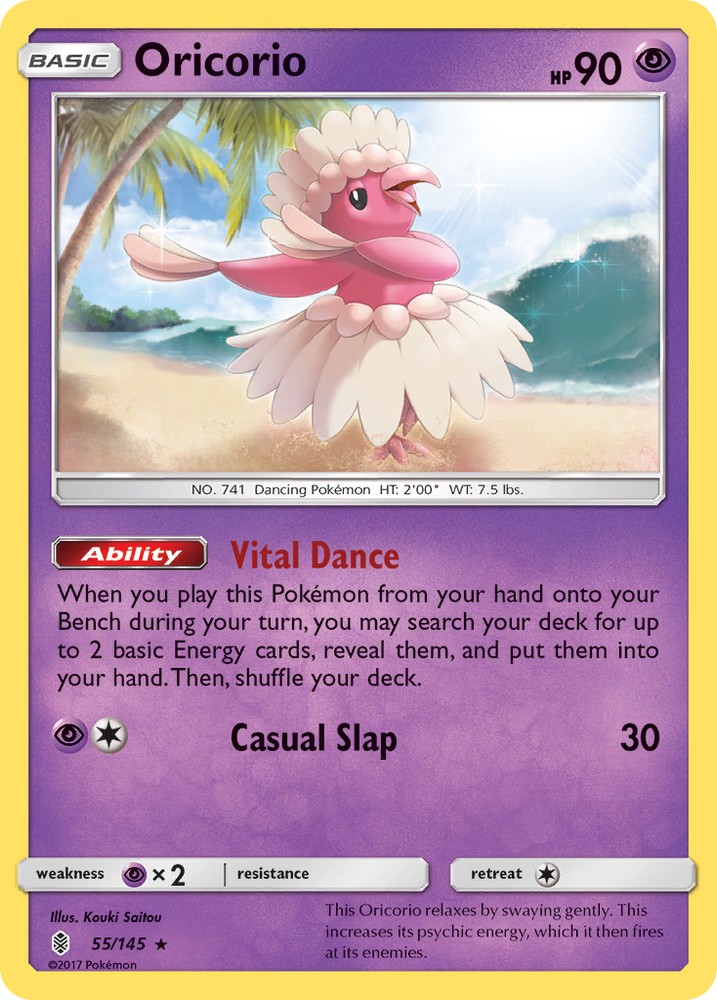 Oricorio (55/145) [Soleil et Lune : Gardiens Rising] 