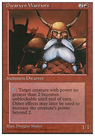 Dwarven Warriors (4th Edition) Light Play - Nick Nack's Full Frontal Attack