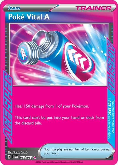 Poke Vital A (SV: Shrouded Fable) Near Mint Holofoil