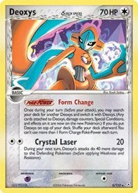 Deoxys (Delta Species - Normal Forme) (Holon Phantoms) Damaged / Poor Holofoil