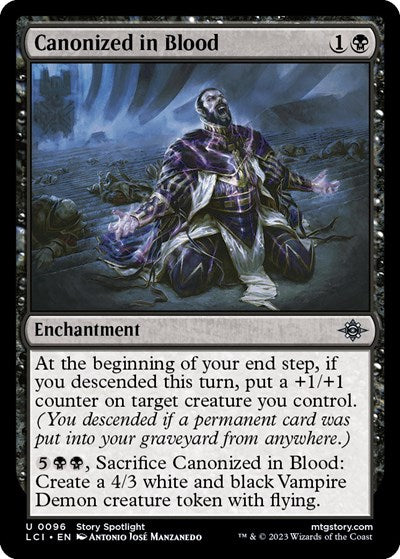 Canonized in Blood (The Lost Caverns of Ixalan) Near Mint