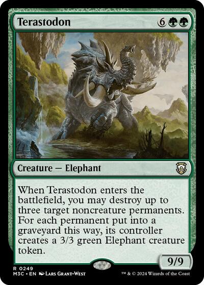 Terastodon (Commander: Modern Horizons 3) Near Mint - Nick Nack's Full Frontal Attack